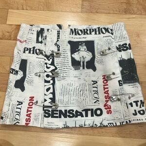 WITH JÉAN Newspaper Skirt